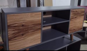 Mueble con Parota Natural Oxford