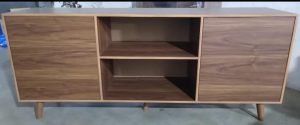 Credenza o Mueble TV 180 cm Largo  con sistema de apertura Push Open